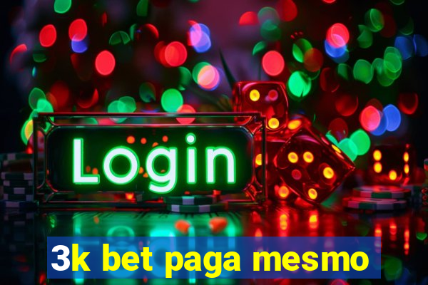 3k bet paga mesmo